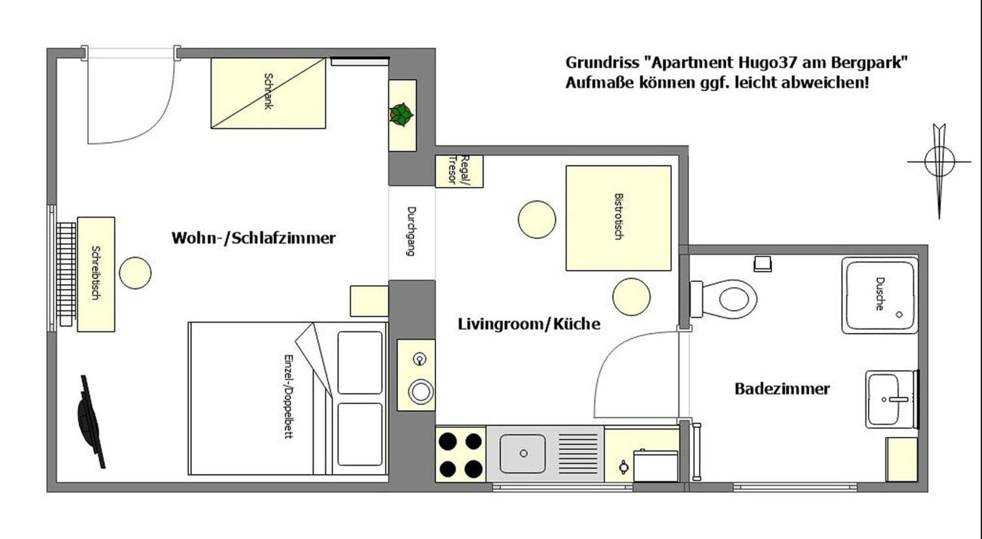 Apartment Hugo37 Am Bergpark Kassel Exterior foto